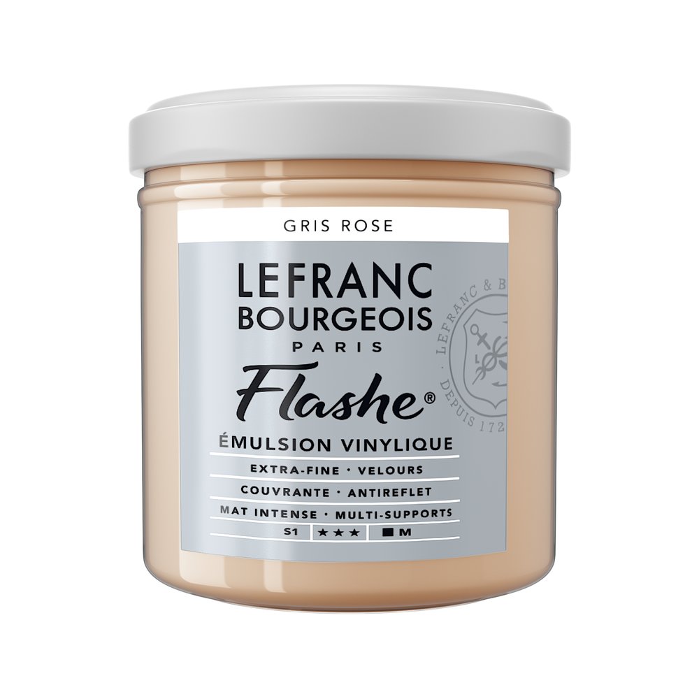 Image of Vinylfärg L&B Flashe 125ml  Pink grey 254 (3F) S1 300589 230355 3013643005896