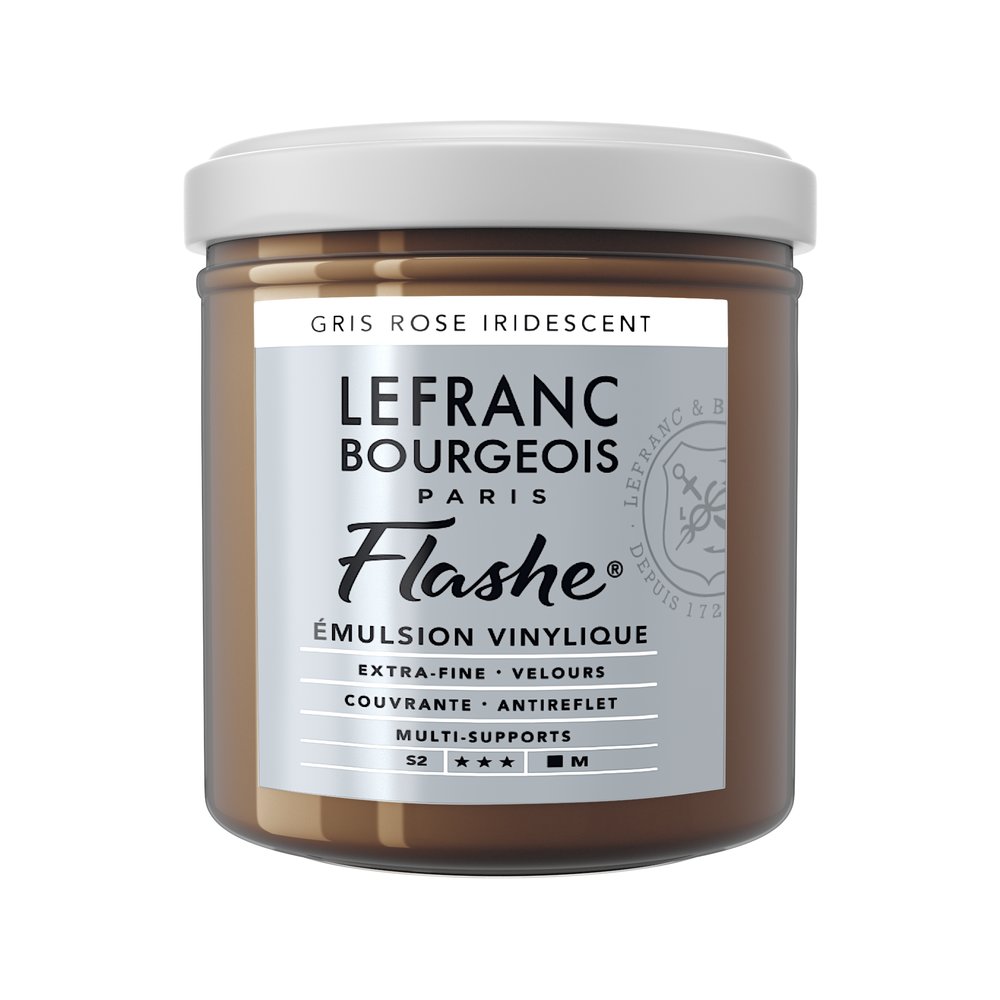 Image of Vinylfärg L&B Flashe 125ml  Pink grey iridescent 842 (3F) S2 300591 3013643005919