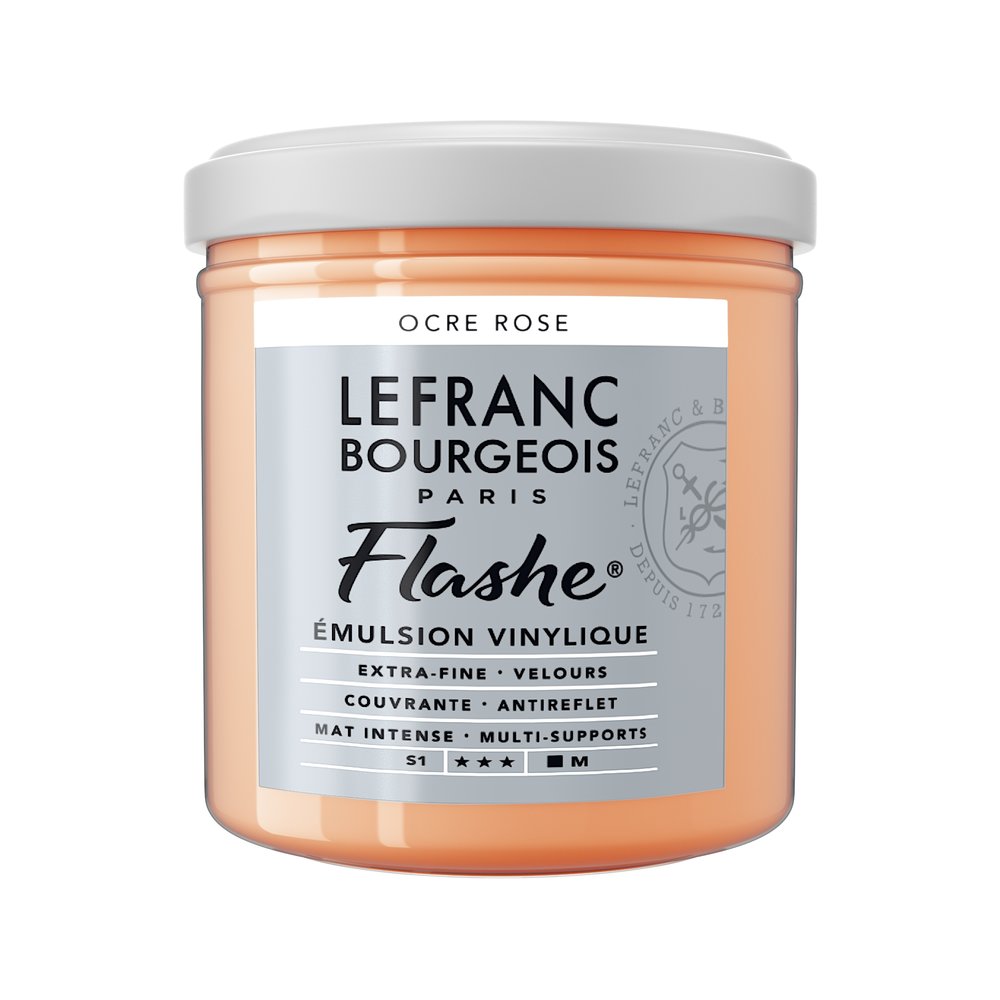 Image of Vinylfärg L&B Flashe 125ml  Pink ochre 301/817 (3F) S1 300593 230356 3013643005933