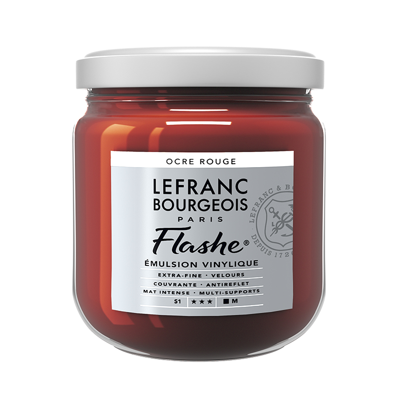 Image of Vinylfärg L&B Flashe 400ml RED OCHRE 306 S1 Best.vara. 300604 3013643006046