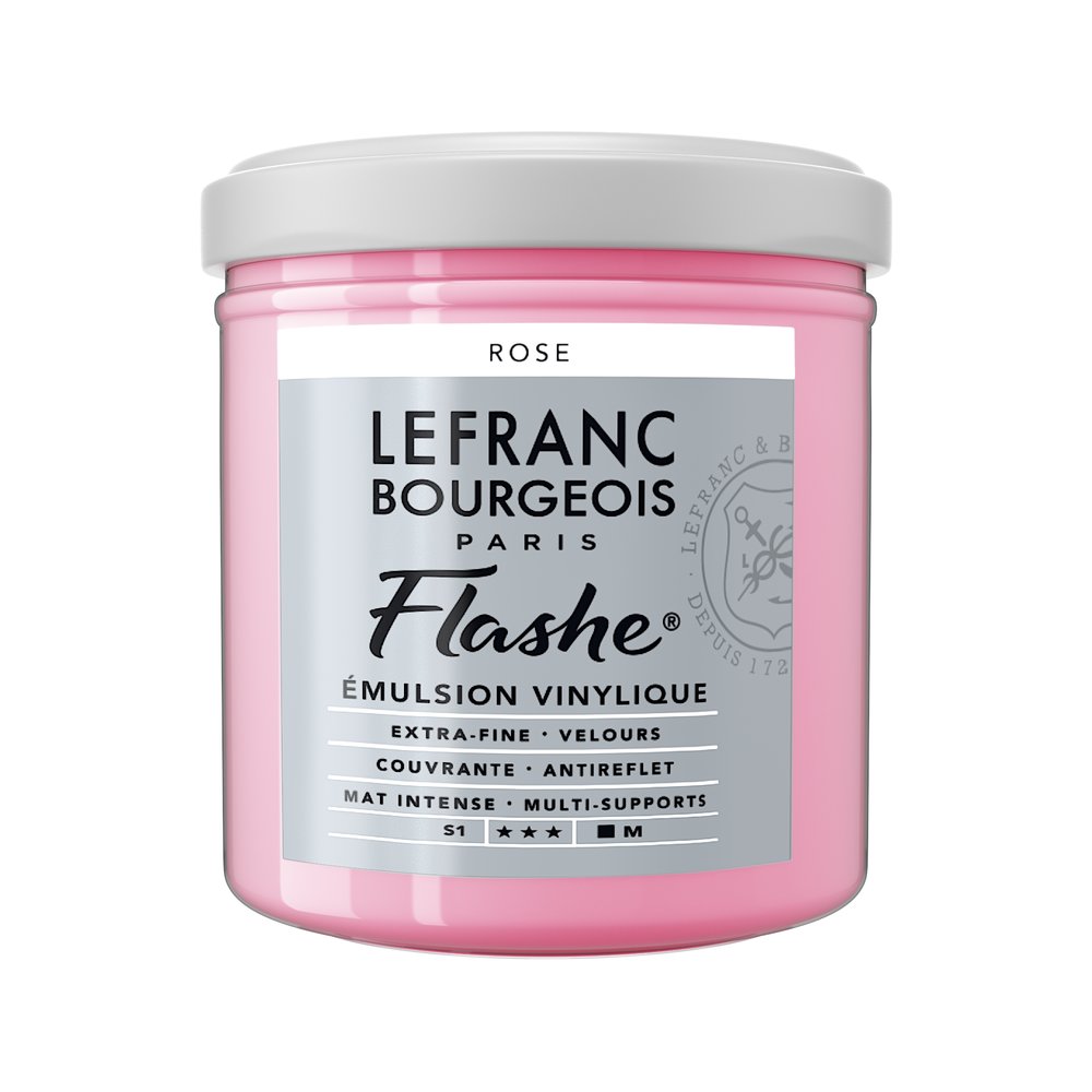 Image of Vinylfärg L&B Flashe 125ml  Rose 351 (3F) S1 300608 230322 3013643006084