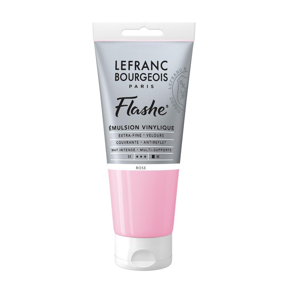 Image of Vinylfärg L&B Flashe 80ml  Rose 351 S1 300609 3013643006091