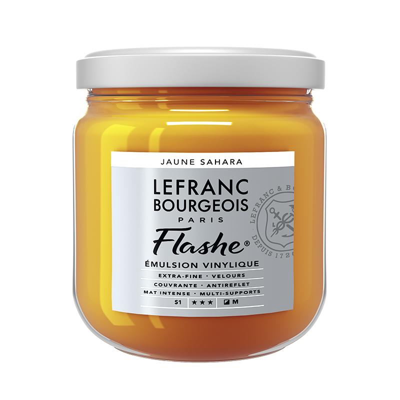 Image of Vinylfärg L&B Flashe 400ml SAHARA YELLOW 194 S1 Best.vara. 300617 3013643006176