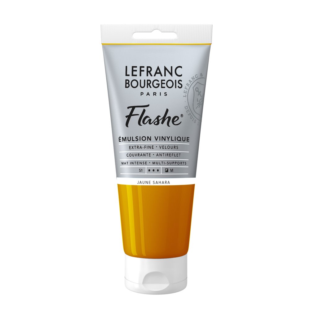 Image of Vinylfärg L&B Flashe 80ml  Sahara yellow 194 S1 300618 3013643006183