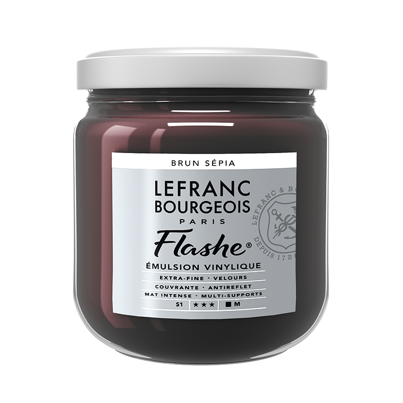 Image of Vinylfärg L&B Flashe 400ml SEPIA BROWN 107 S1 Best.vara. 300620 3013643006206