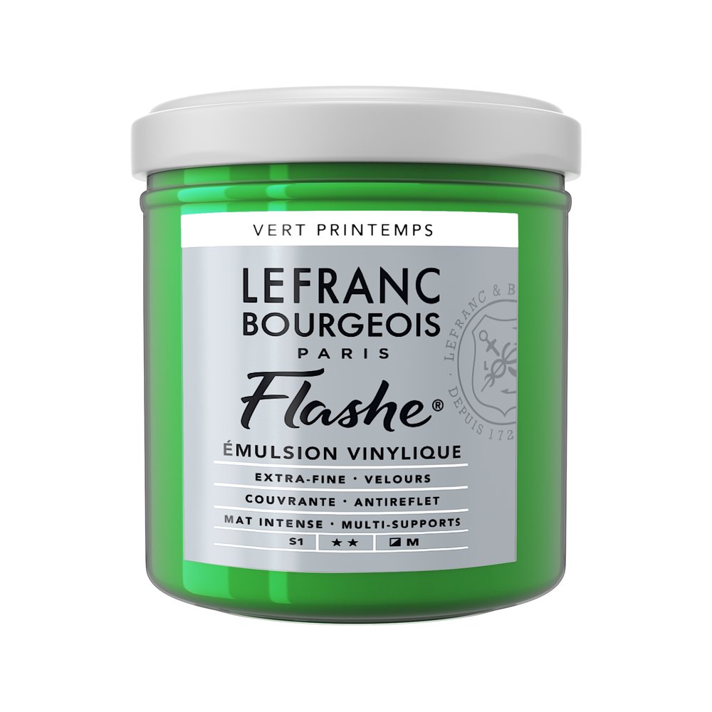 Image of Vinylfärg L&B Flashe 125ml  Spring green 544 (3F) S1 300625 230344 3013643006251