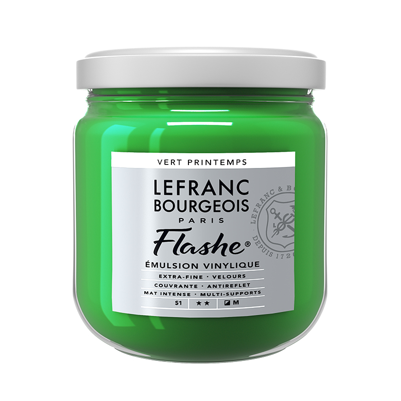 Image of Vinylfärg L&B Flashe 400ml SPRING GREEN 544 S1 Best.vara. 300626 3013643006268