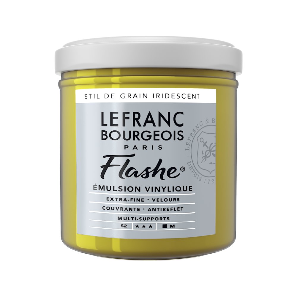 Image of Vinylfärg L&B Flashe 125ml  Stil de grain green iridescent 838 (3F) S2 300630 3013643006305