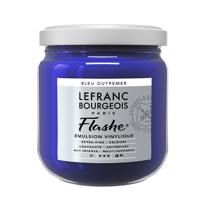 Image of Vinylfärg L&B Flashe 400ml ULTRAMARINE 043 S1 Best.vara. 300638 3013643006381