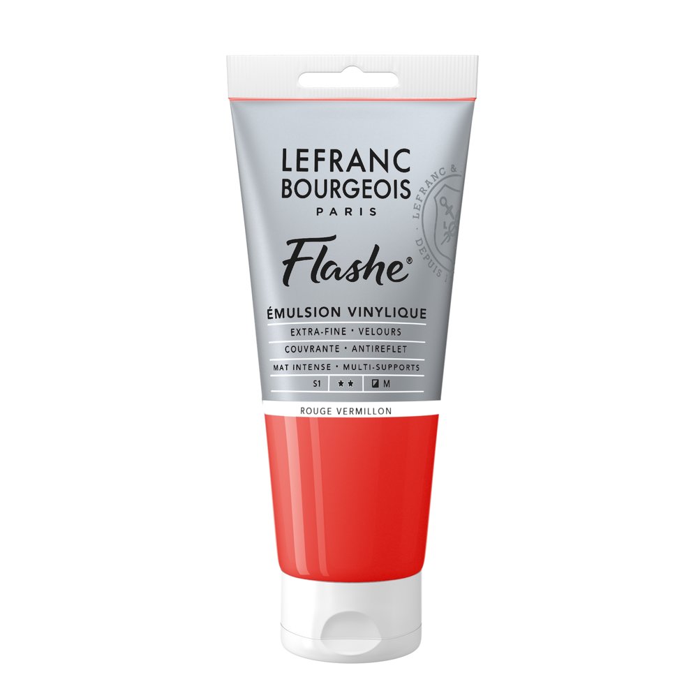 Image of Vinylfärg L&B Flashe 80ml  Vermillion red 393 S1 300646 3013643006466