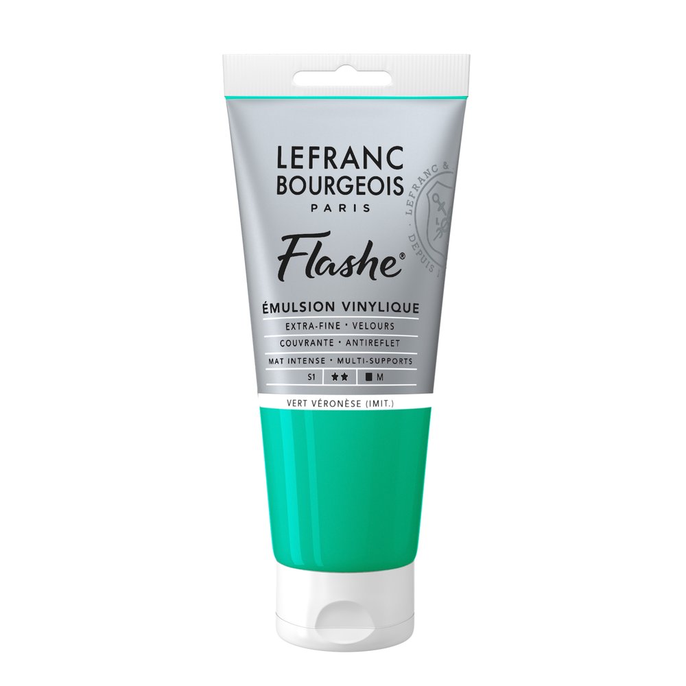 Image of Vinylfärg L&B Flashe 80ml  Veronese green hue 551 S1 300648 3013643006480