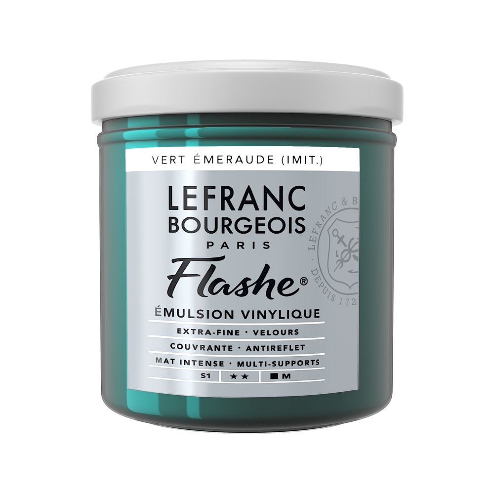 Image of Vinylfärg L&B Flashe 125ml  Viridian hue 564 (3F) S1 300649 230348 3013643006497