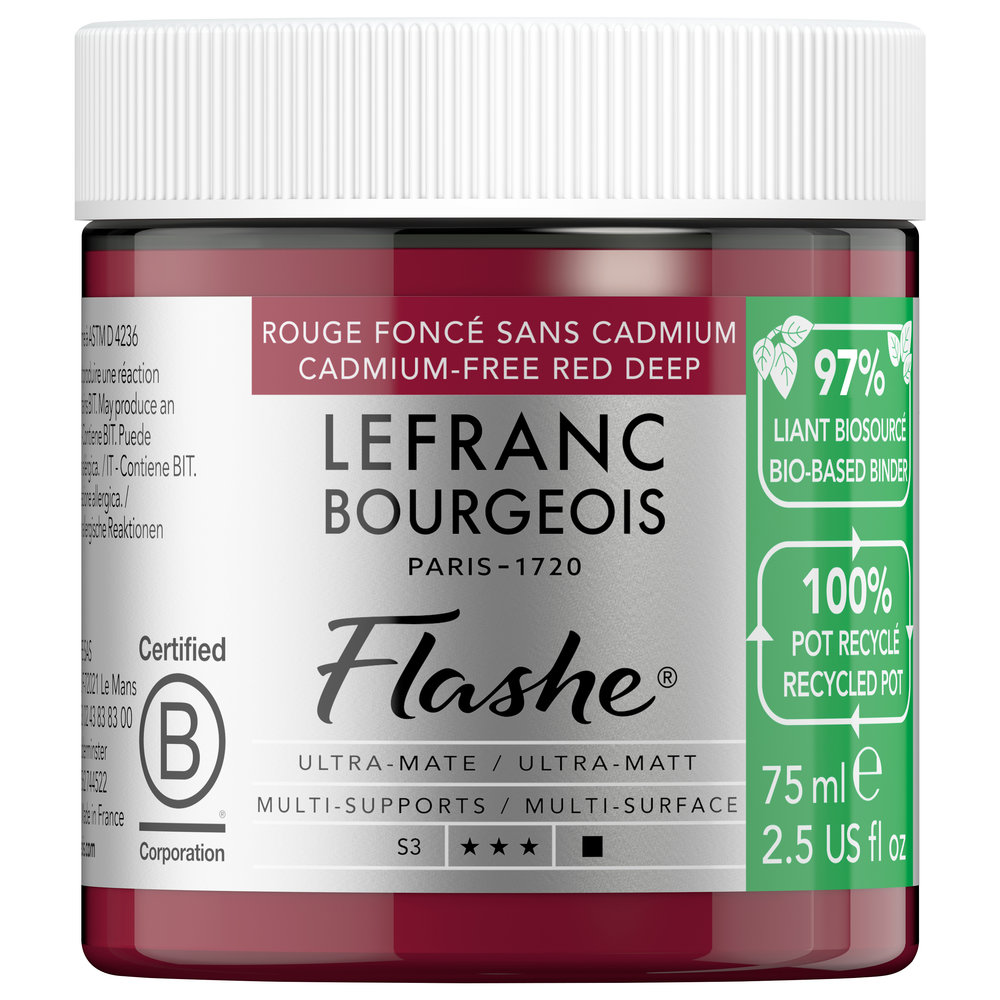 Image of Vinylfärg L&B Flashe Bio 75ml Cad Free Red Deep S3 301979 3013643019794