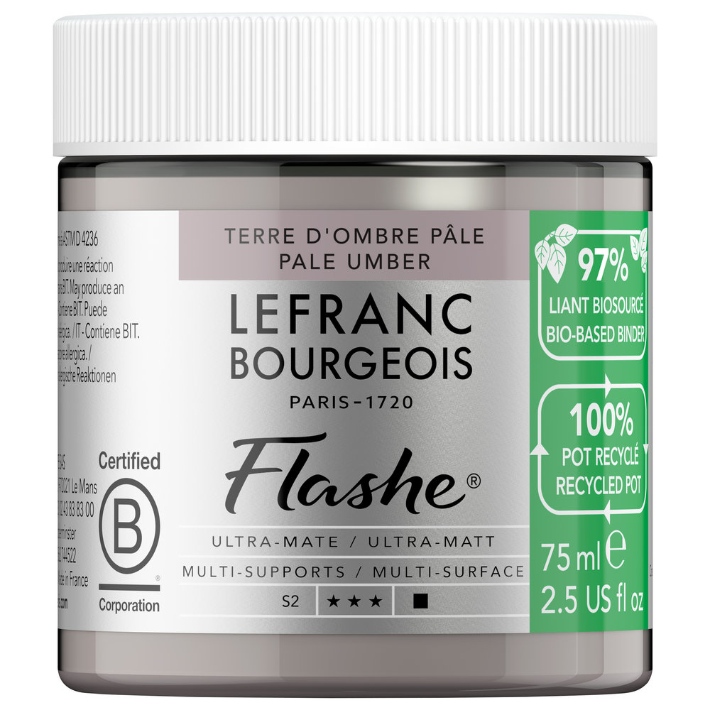 Image of Vinylfärg L&B Flashe Bio 75ml Pale Umber S2 301982 3013643019824