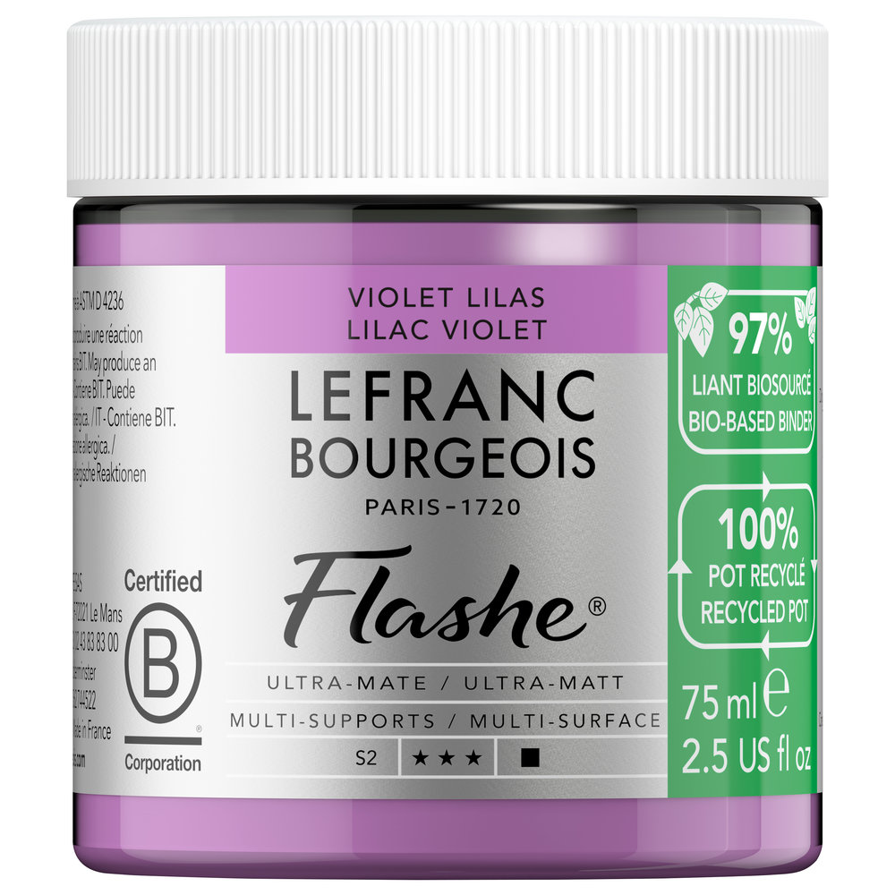 Image of Vinylfärg L&B Flashe Bio 75ml Lilac Violet S2 302006 3013643020066