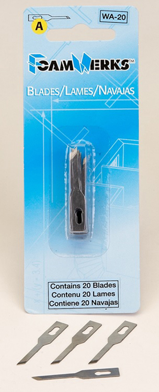 Image of Foamboard Logan Knivblad. Blade A. 20-p WA-20 804008025 8957912308