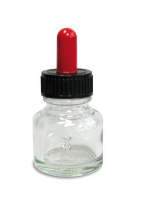 Image of Pipettflaska 30ml Tom glasflaska med pipett 210015