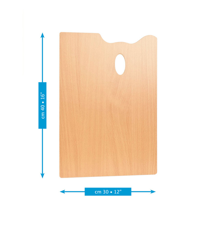 Image of Träpalett Mabef Rekt 30x40cm. Laminerad träfiber M/R3040 98930402 8017924001558