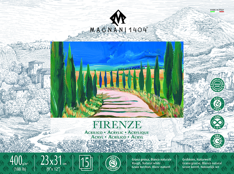 Image of Akrylblock Magnani 1404 Firenze 23X31 400G 15 ark 4002331 8001348222842