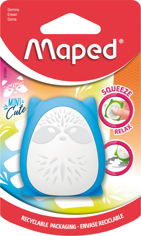 Image of MAPED ERASER SQUEEZE MINI CUTE BLISTER 015501 3154140155018