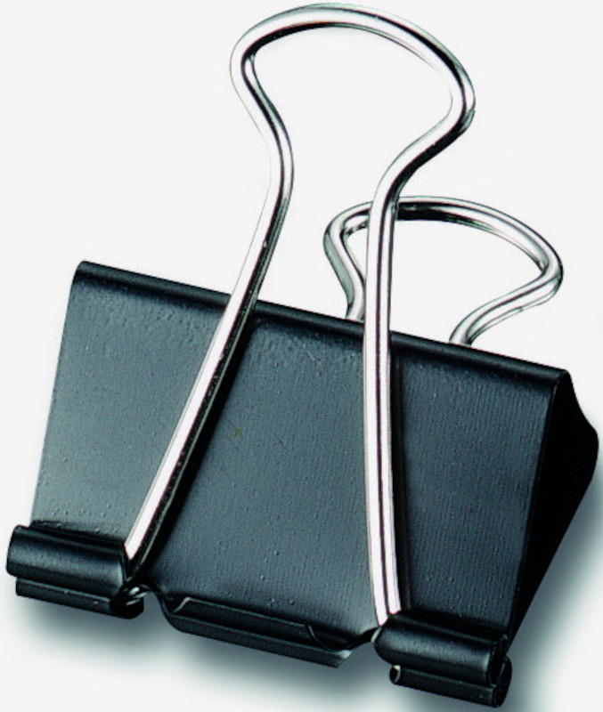 Image of Papperklämma 32 MM - BLACK X12 BOX MAPED 036151 3154140361518