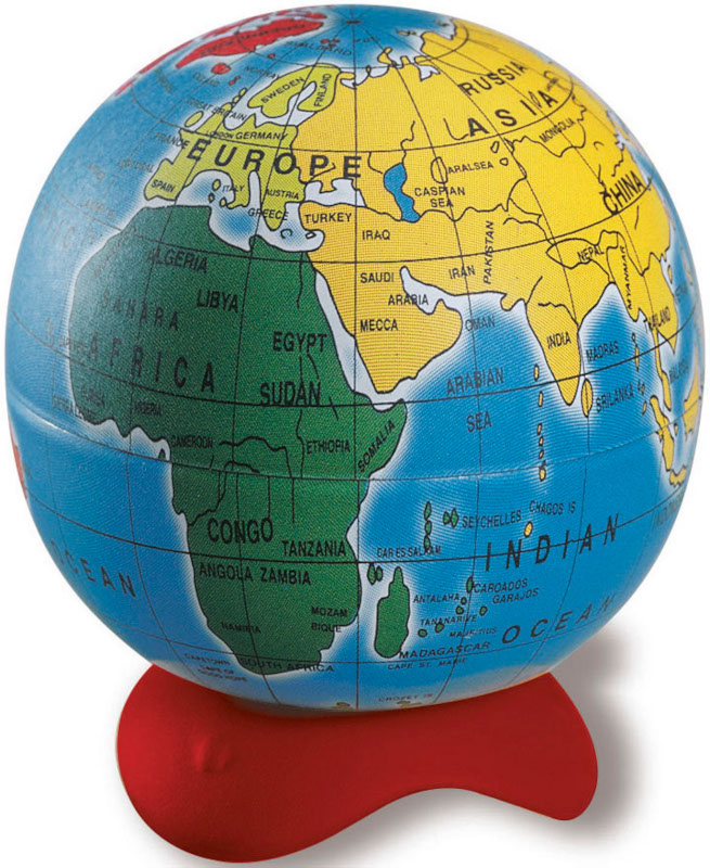Image of Pennvässare Globe, Display (16F) 051111 3154140511111