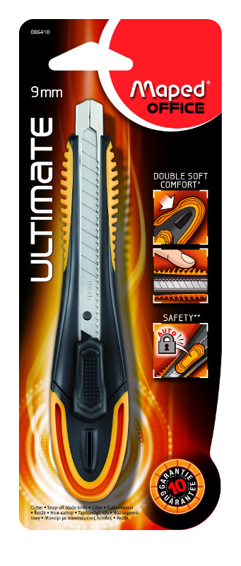 Image of Kniv Maped ultimate cutter 9mm bimaterial (20F) M086410 3154140864101