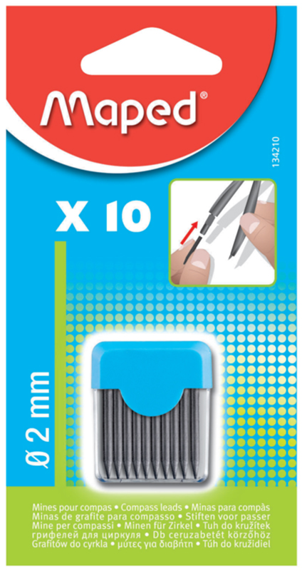 Image of Passare Maped 10 lead box (diameter 2 mm) (30F) 134210 3154141342103