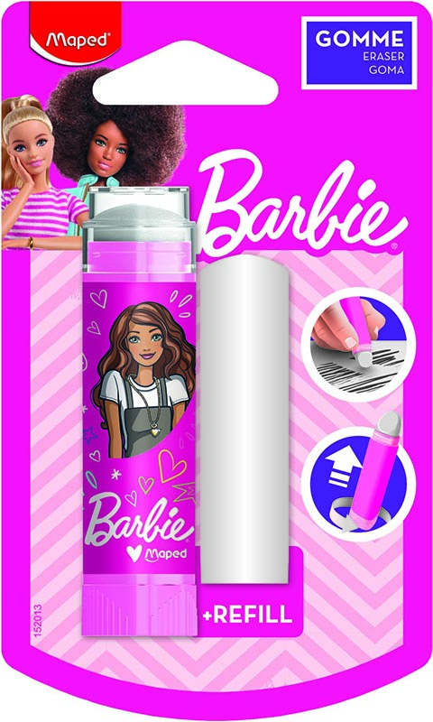 Image of Suddigum Maped ERASER STICK BARBIE BLISTER 152013 3154141520136