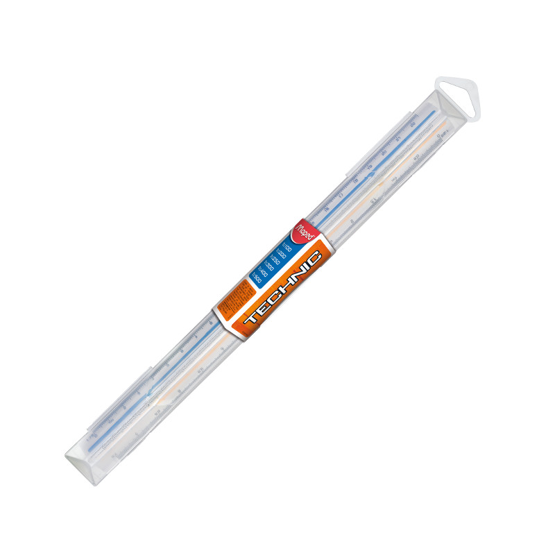 Image of Linjal Maped scale ruler 1:100>1:500 - in plastic tube (5F) 240014 3154142400147