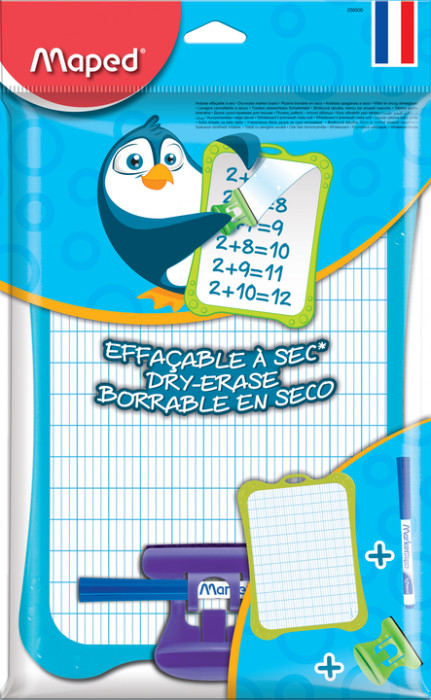 Image of Whiteboard Maped med tillbehör, (12F) 258500 3154142585004