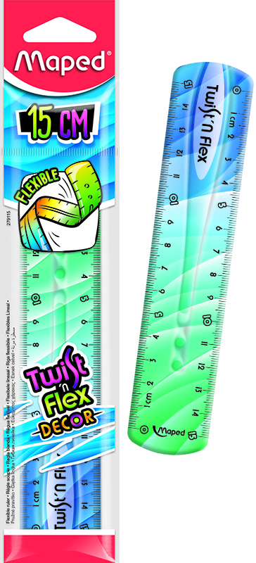Image of Linjal Twist´n Flex 15 cm (20F) 279115 3154142791153