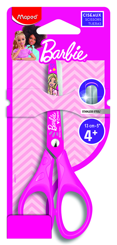 Image of Sax Maped SCISSORS PULSE BARBIE SYM 13CM TRY ME 464213 3154144642132