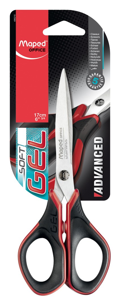 Image of Sax Maped Advanced Gel Symmetrical 17 cm, Blister (12F) 496210 3154144962100