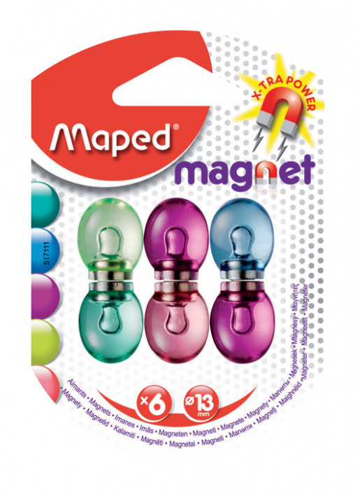 Image of Magneter Maped Fancy 6-pack, (12F) 517111 3154145171112