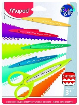 Image of Sax Maped CREATIVE SCISSORS CREACUT, Blister (8F) 601006 3154146010069