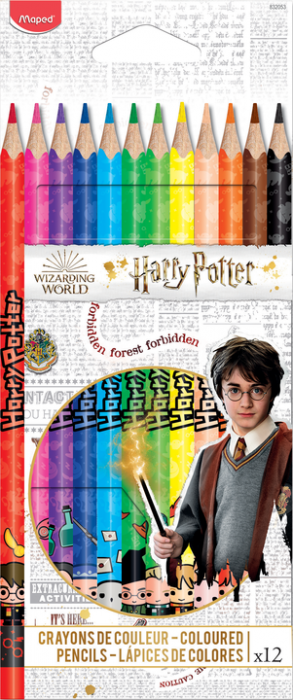Image of Harry Potter Color pencils x 12 (12F) M832053 3154148320531