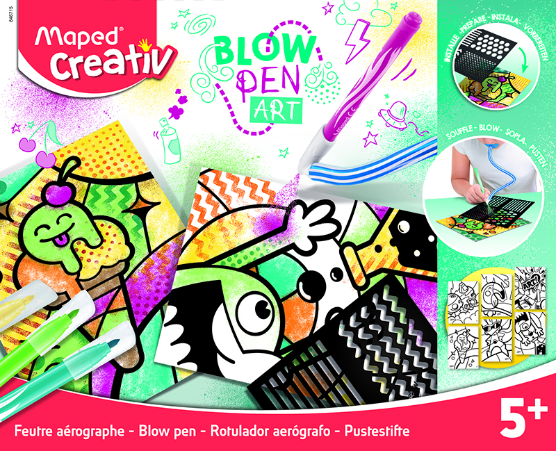 Image of Blåspenna Maped Blowpen Art - Pop Art (6F) 5+ 846715 3154148467151