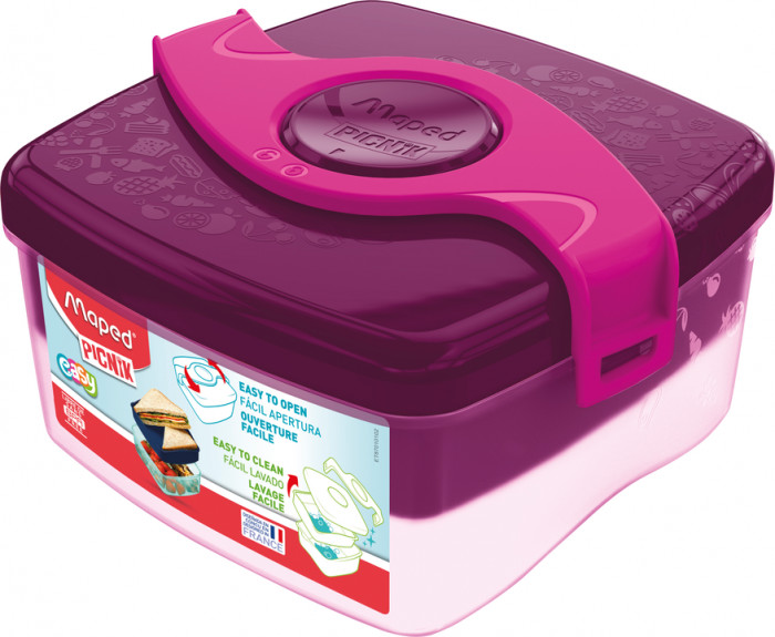 Image of Förvaring Maped PicNik LUNCH BOX Pink (6F) 870101 3154148701019
