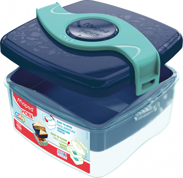 Image of Förvaring Maped PicNik LUNCH BOX Blue Green (6F) 870104 3154148701040