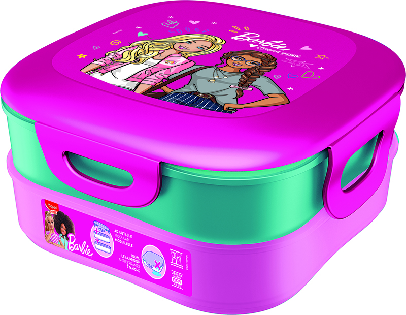 Image of Lunchbox Maped LUNCH BOX 2 COMPARTMENTS BARBIE 871097 3154148710974
