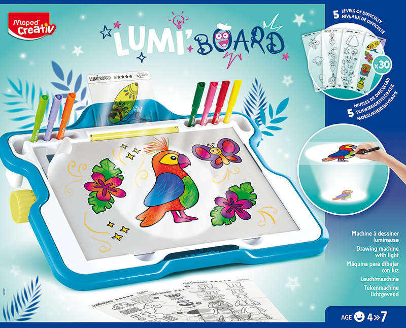 Image of Ritbräda Maped Lumi Board Activities 4+ 907021 3154149070213