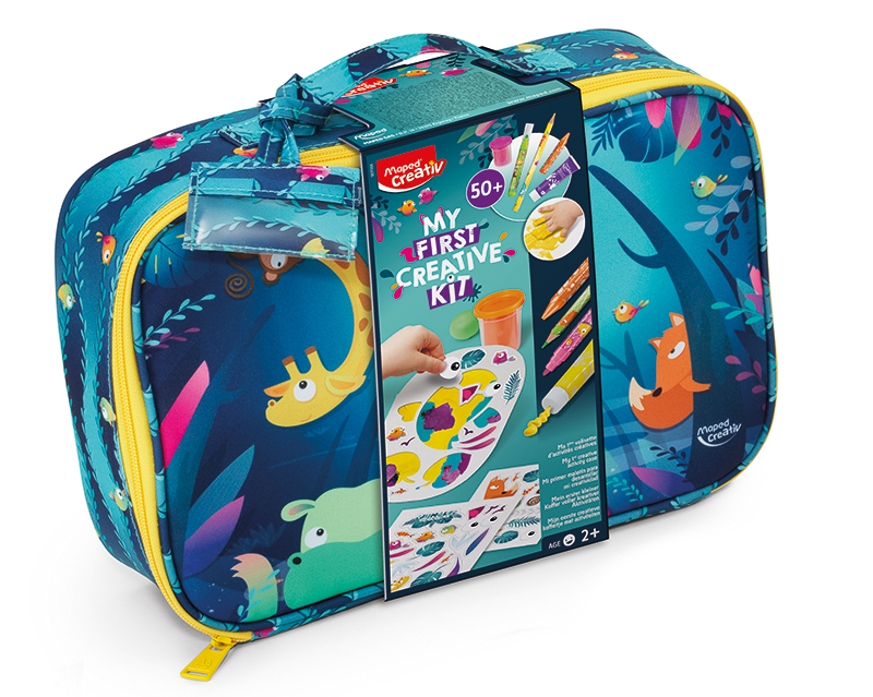 Image of Färgpennset Maped Early Age Multi-Product Case Jungle Fever 907059 3154149070596
