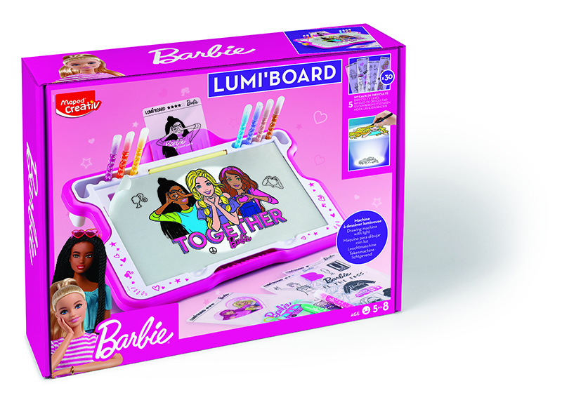 Image of Barbie Maped Lumi Board (6F) 5+ 907061 3154149070619
