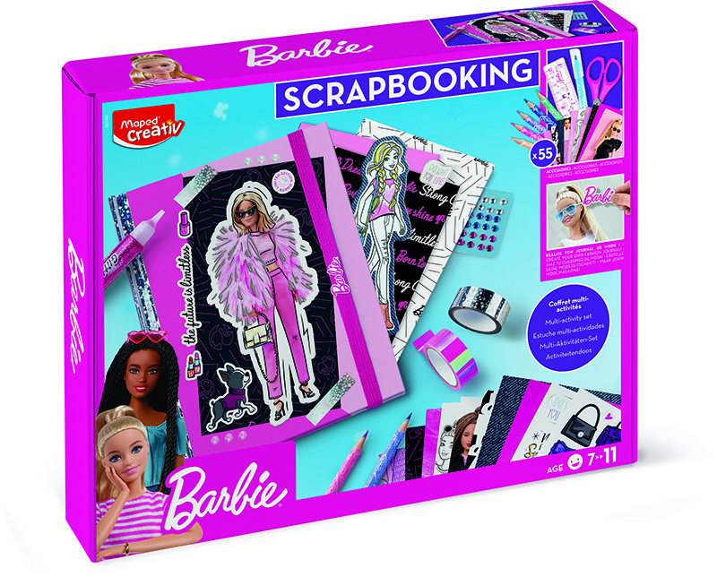 Image of Barbie Maped Scrapbooking (6F) 7+ 907062 3154149070626