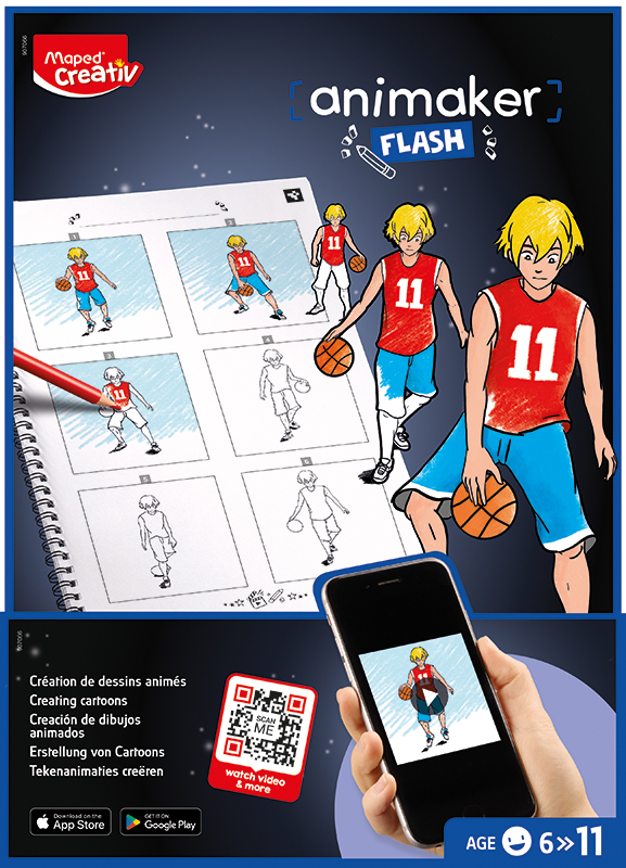 Image of Filmskaparset Maped Creativ Animaker Flash - Action 6+ 907066 3154149070664