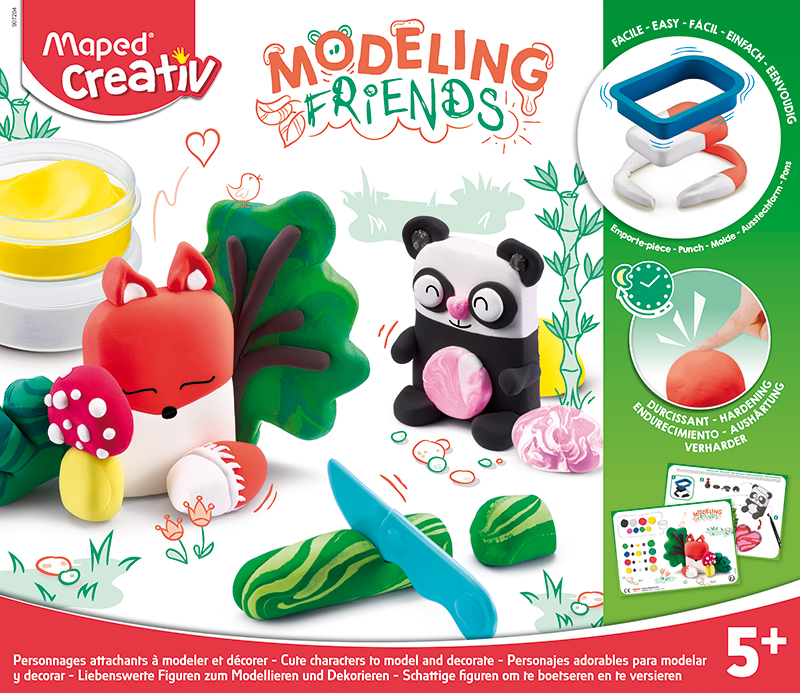 Image of Lera Maped Modeling Friends - Creative Set - Cute 5+ 907204 3154149072040