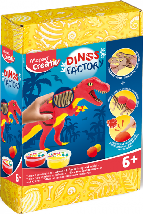 Image of Lerset Maped Dinos Factory - Trex (6F) 6+ 907210 3154149072101