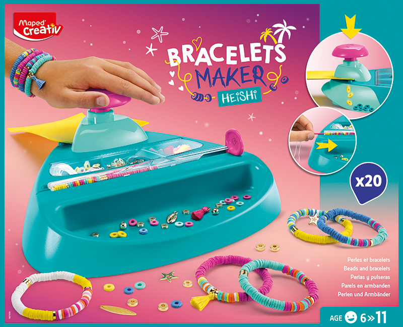Image of Armbandset Maped Fashion Heishi Bracelets Machine Creativ Set 6+ 907406 3154149074068