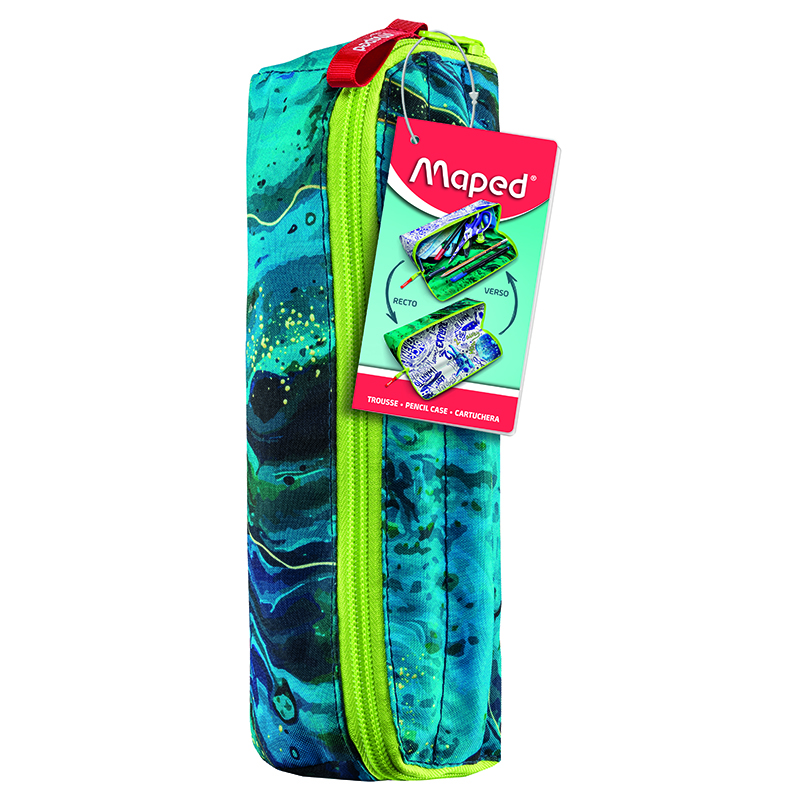 Image of Pennfodral Maped Xxl Pencil Case Trendy Green 931903 3154149319039